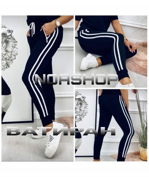 Ватирано дамско долнище до 6XL